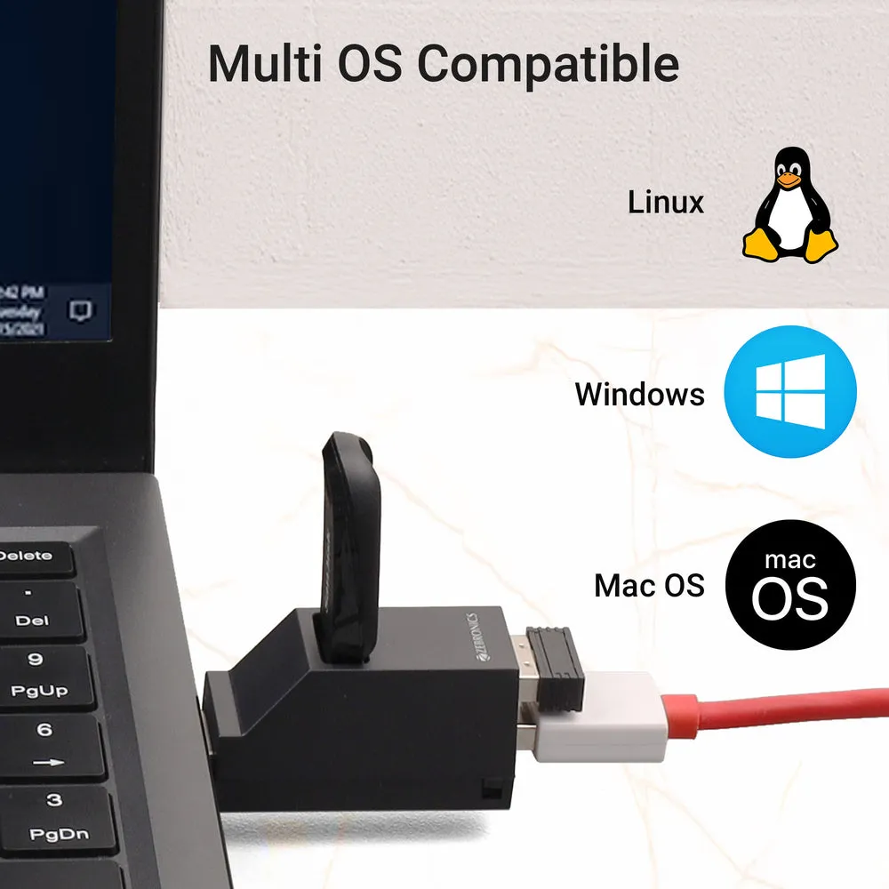 Zebronics USB Hub 3 Port 3.0 | 2.0 180HB view 3